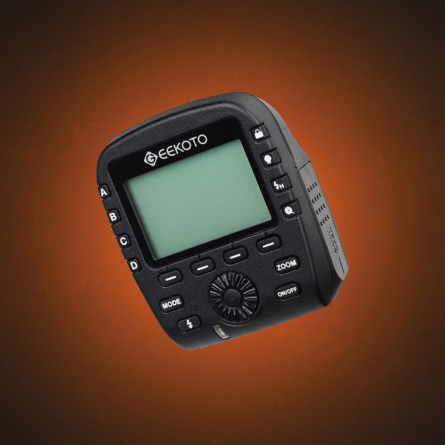 Geekoto C1-PRO flash trigger LCD display