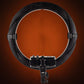 Geekoto FLR-18 smartphone and camera ring light setup