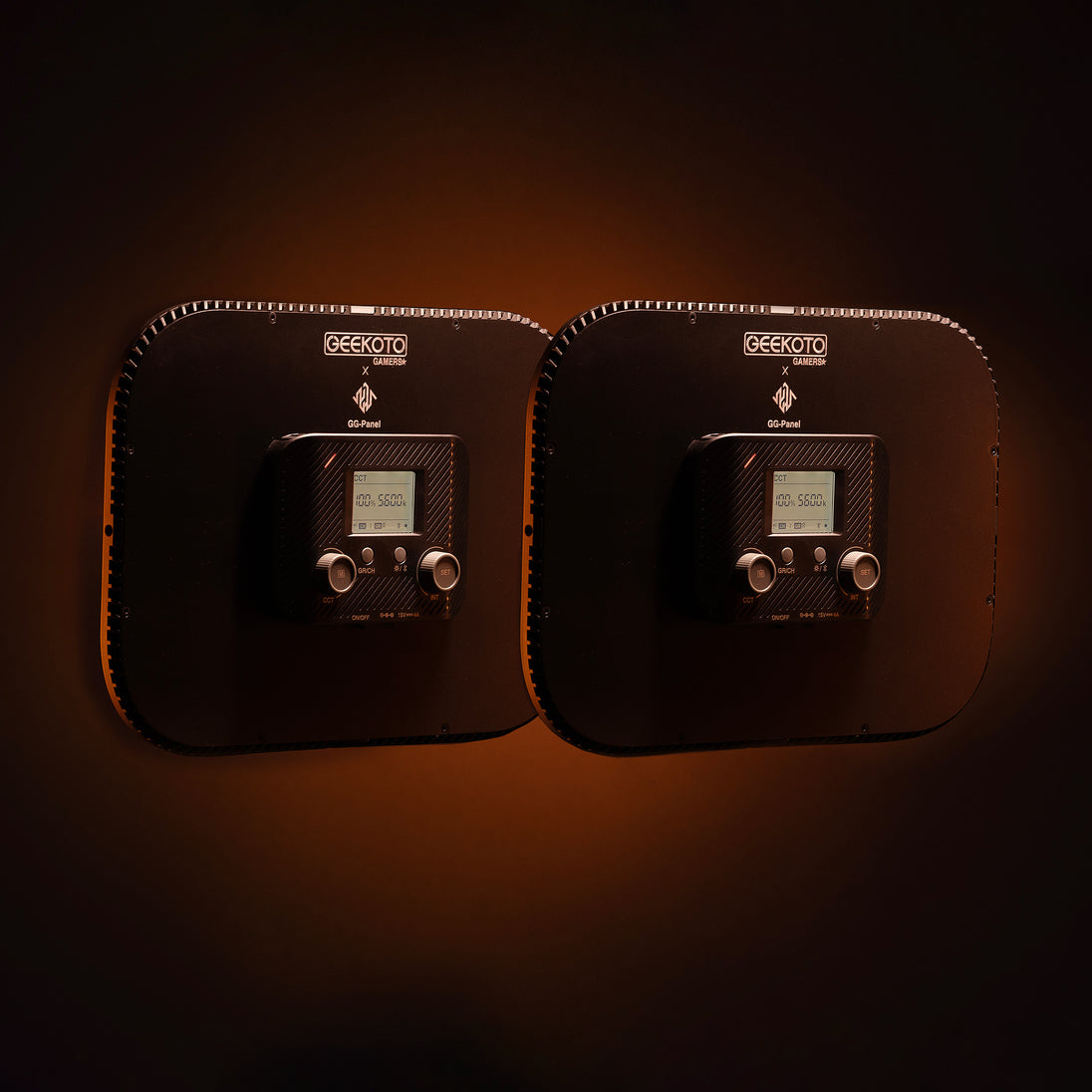 Geekoto GG-Panel 2-Pack streaming LED light kit
