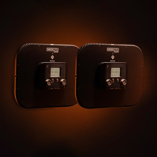 Geekoto GG-Panel 2-Pack streaming LED light kit