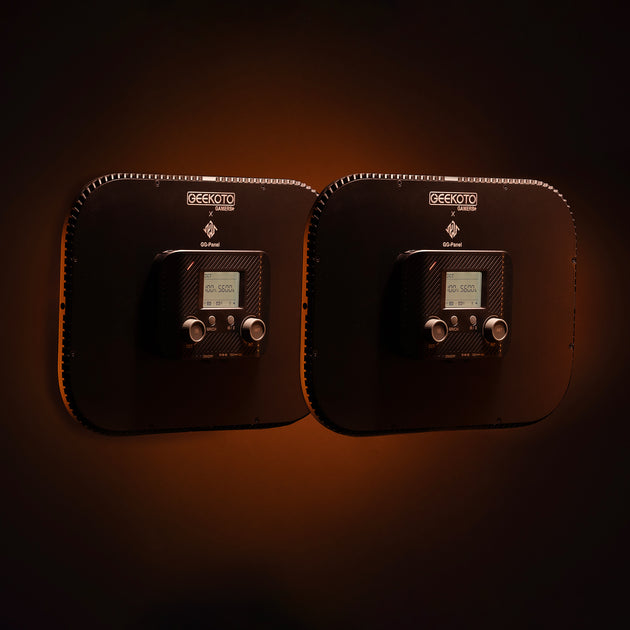 Geekoto GG-Panel 2-Pack streaming LED light kit