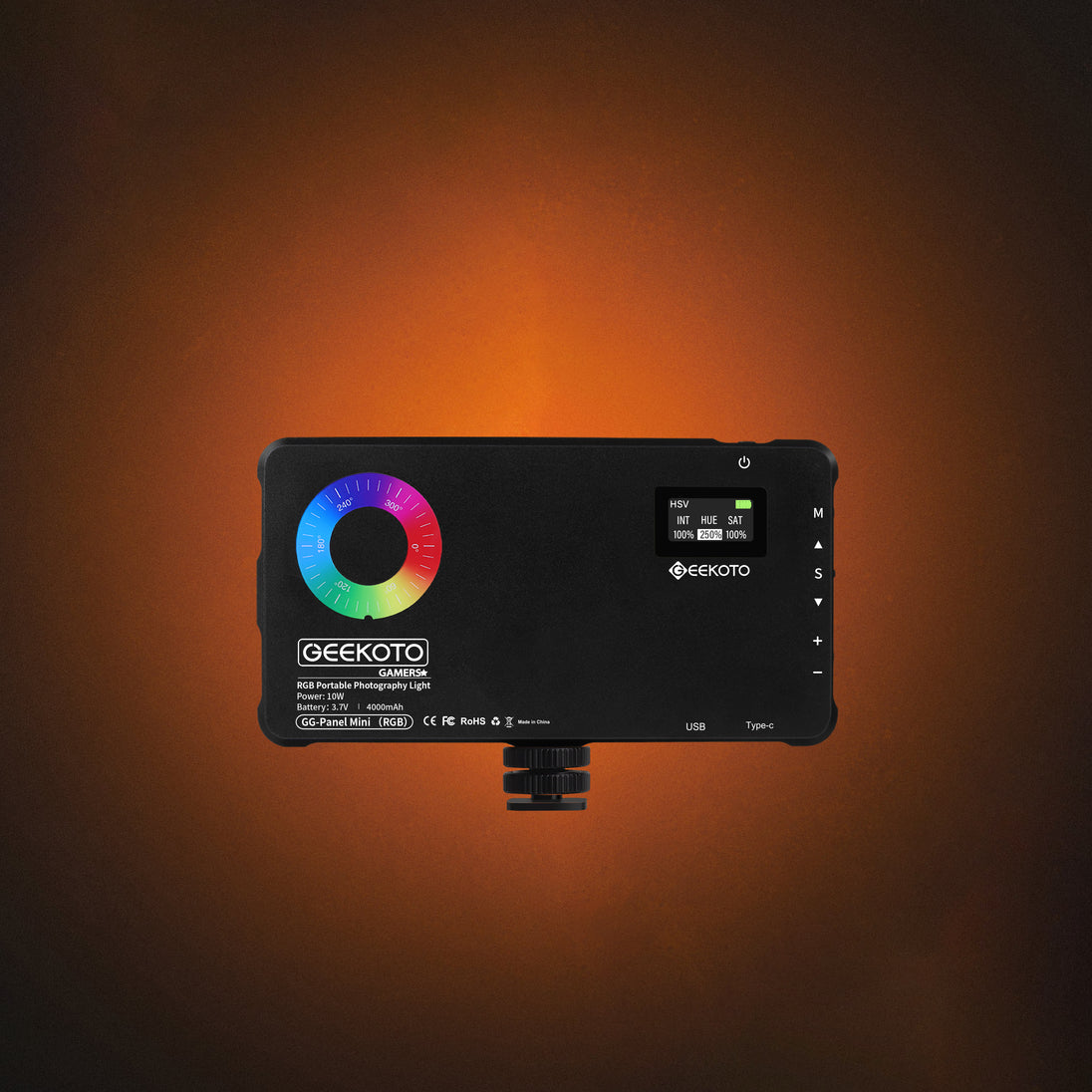 Geekoto GG-Mini Panel RGBWW light accessories