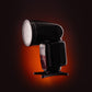 Geekoto GTR 76Ws TTL round-head camera flash front view
