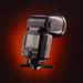 Geekoto GTR rechargeable speedlight side profile