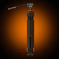 Geekoto DV3 video tripod folded for transport