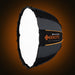 Geekoto GEEK MOD E36 V2 36-inch V2 rapid-deploy softbox front diffusion view for soft light control