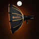 Geekoto GEEK MOD S26 26-inch rapid-deploy softbox side profile showing collapsible modifier depth