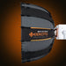  Geekoto GEEK MOD S26 PRO V2 26-inch V2 rapid-deploy softbox side profile showing collapsible modifier depth