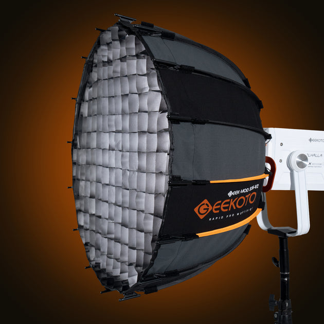 Geekoto GEEK MOD S26 PRO V2 26-inch V2 rapid-deploy softbox with included grid for controlled light spread