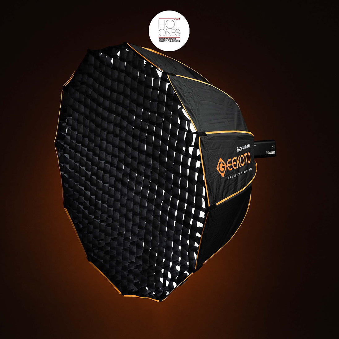 Geekoto GEEK MOD X48 48-inch rapid-deploy softbox with included grid for controlled light spread