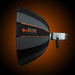 Geekoto GEEK MOD X48 PRO V2 48-inch V2 rapid-deploy softbox shown fully opened for studio lighting