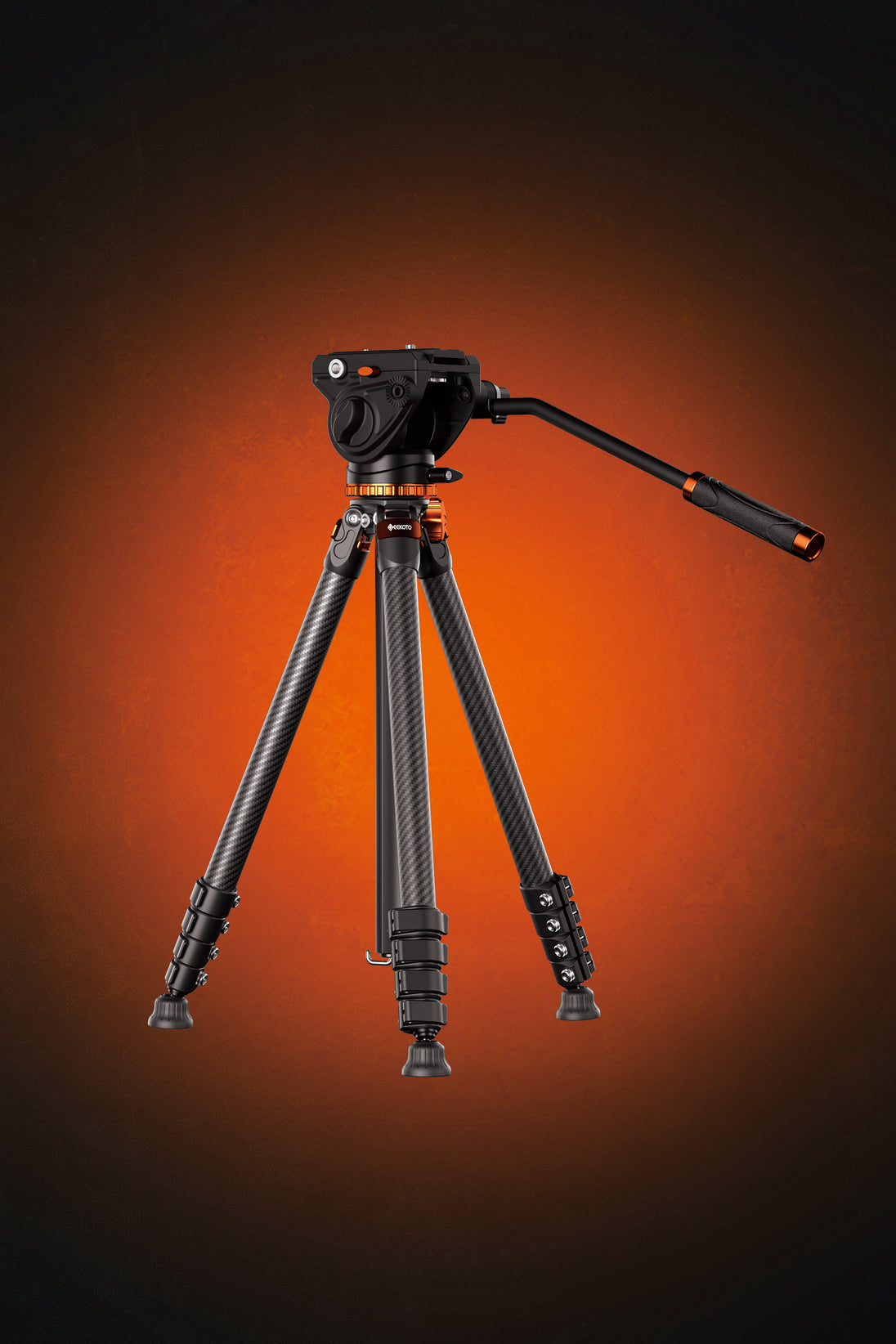 Geekoto MCTV 3K GT carbon fiber tripod legs