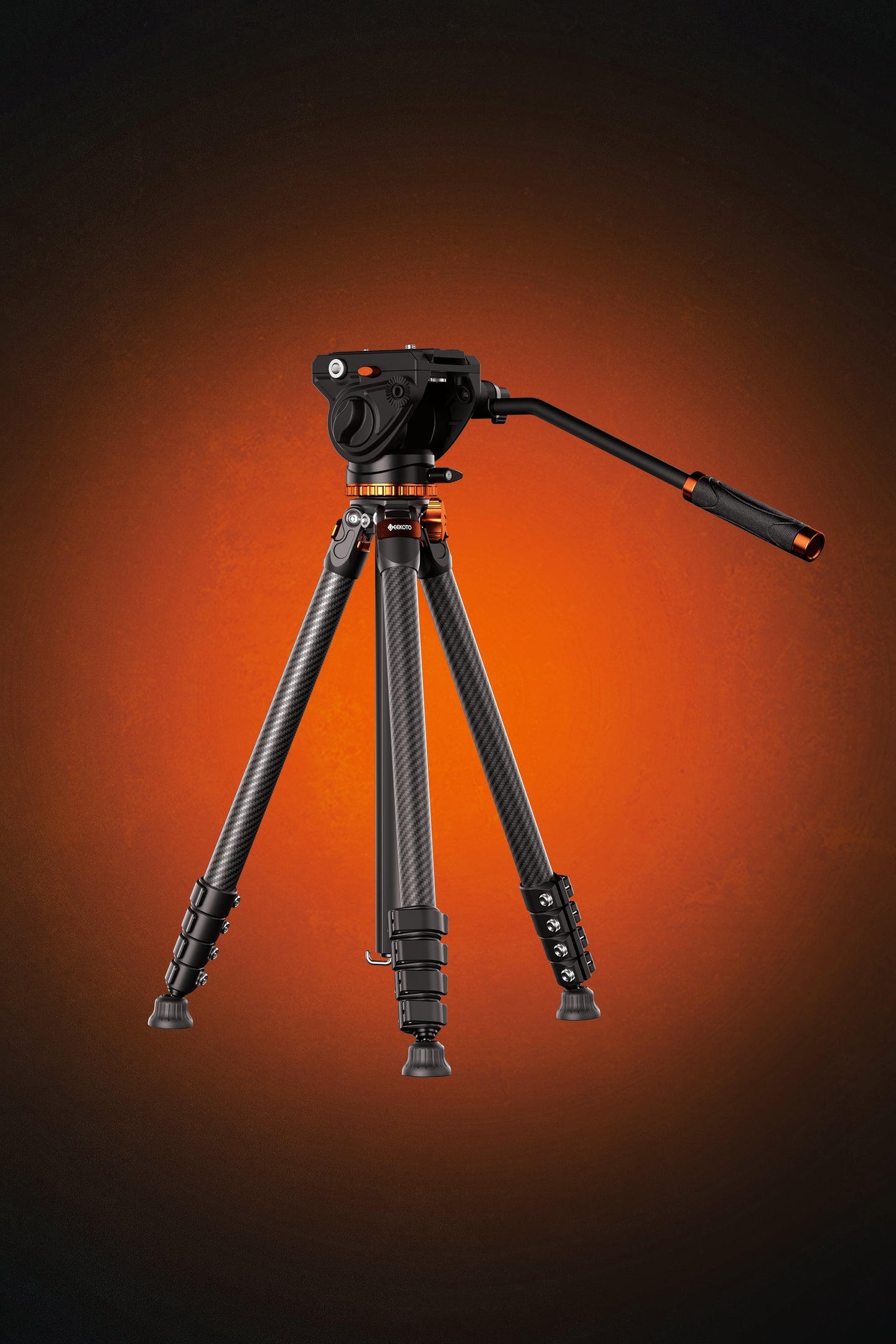 Geekoto MCTV 3K GT carbon fiber tripod legs