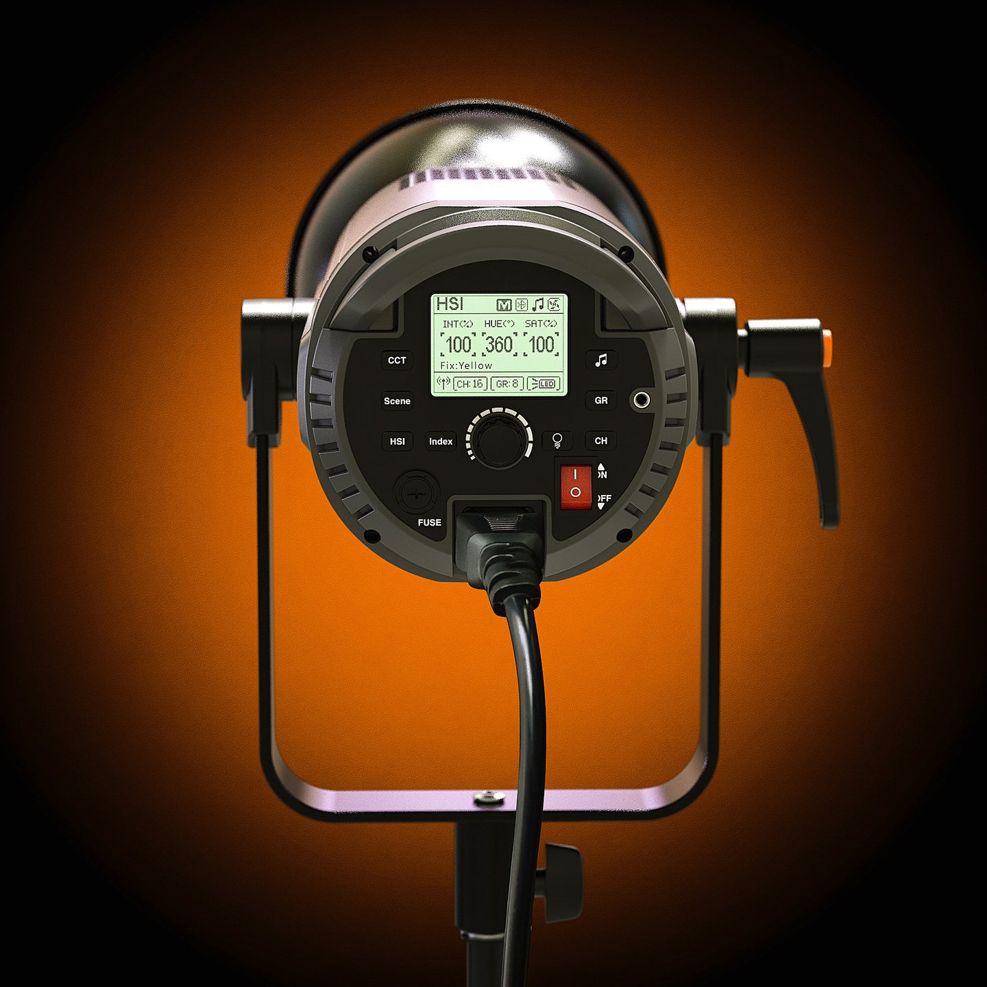 Geekoto NC200R rear controls and display