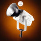 Geekoto NC660 Valhalla COB LED light with reflector attached