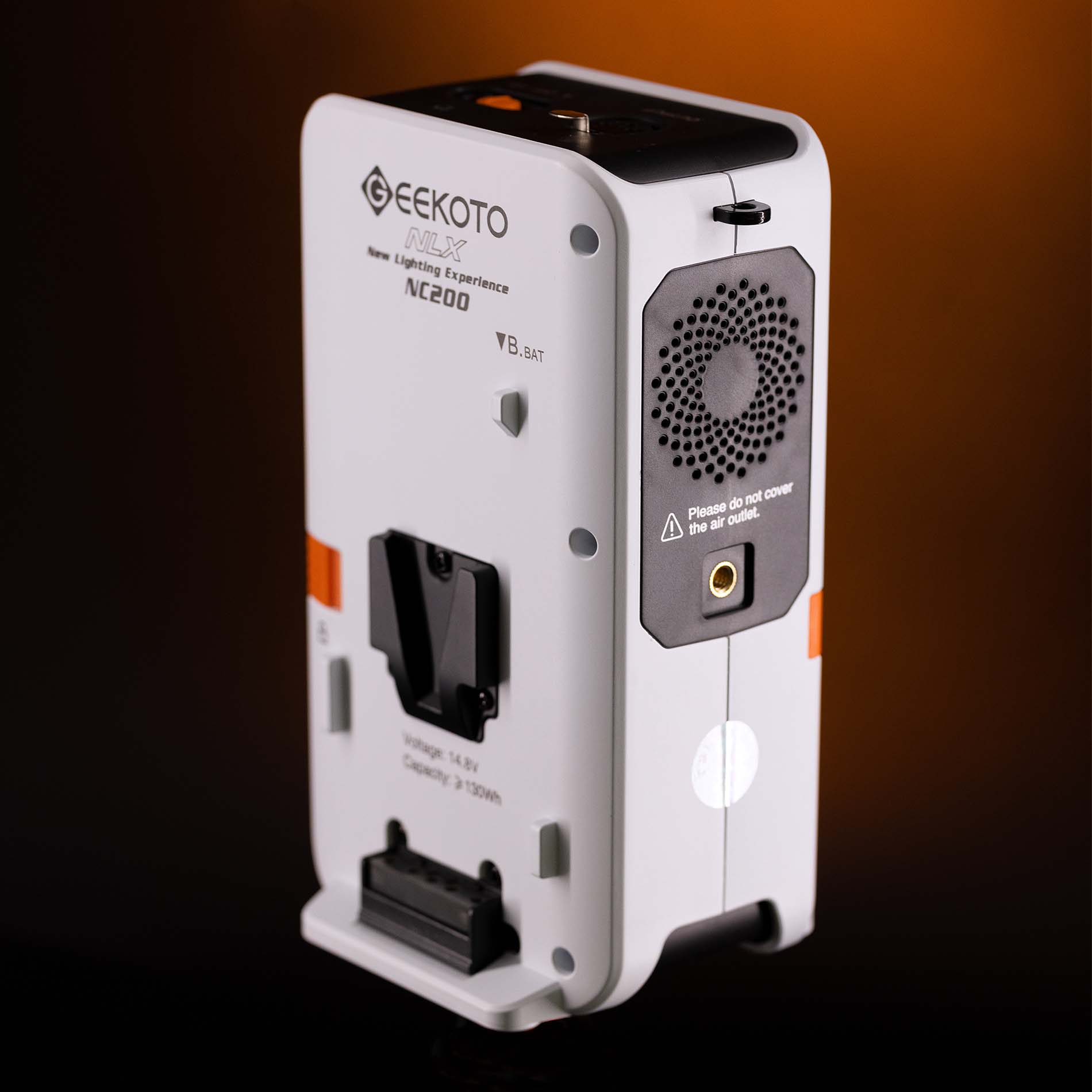 Geekoto NC200 | 200W Bi-Color COB LED Light