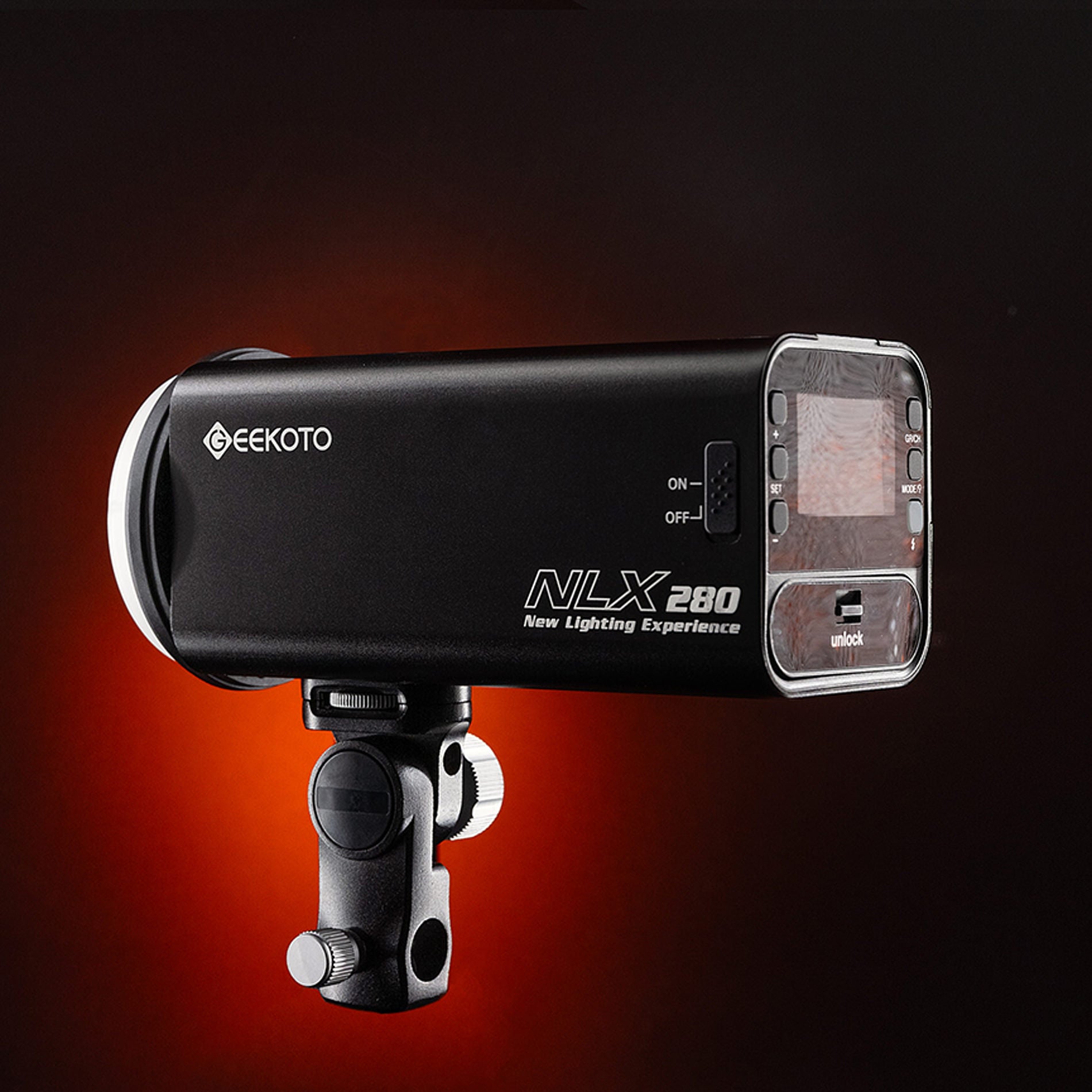 Geekoto NLX280 | 280Ws Off-Camera Flash with HSS