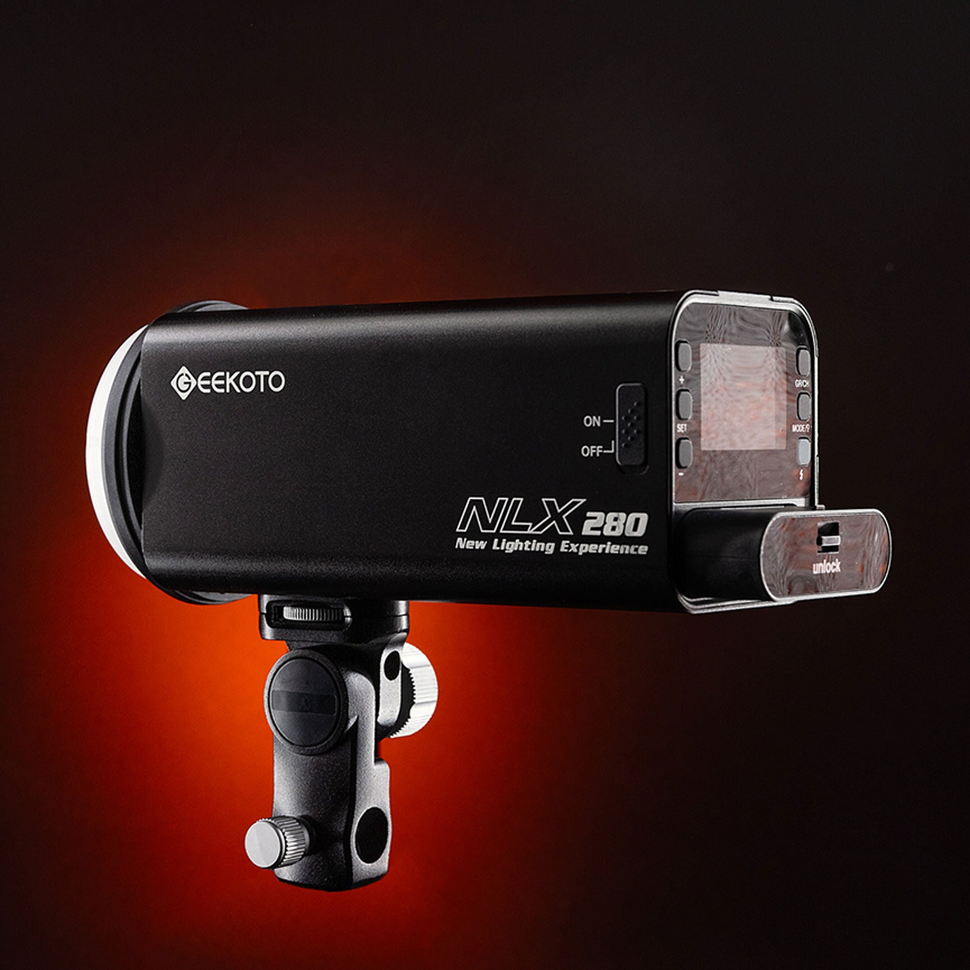 ナノケア Geekoto NLX280 | 280Ws Off-Camera Flash with HSS