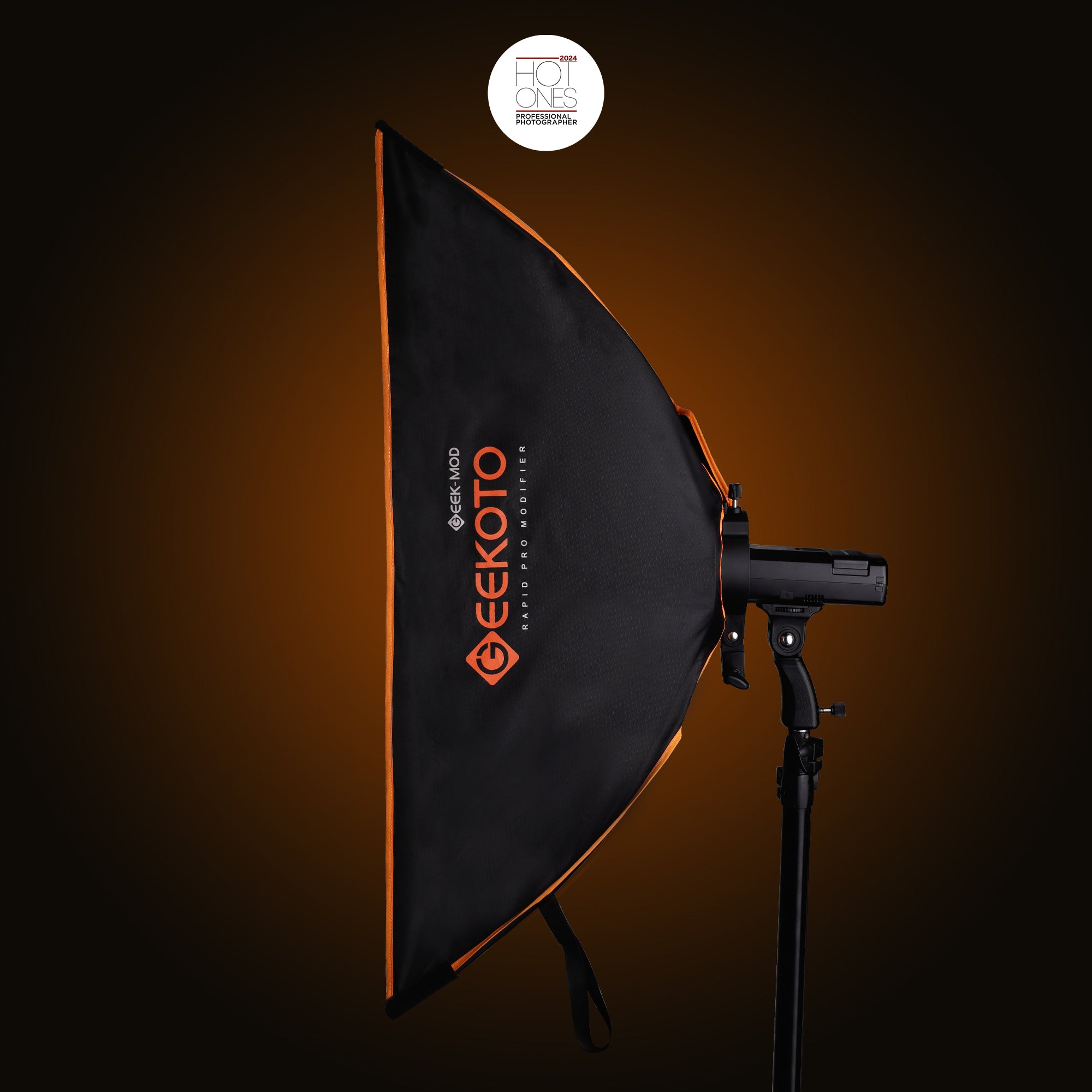 Geekoto SQ36 Fold-Flat Rapid-Deploy Strip Softbox