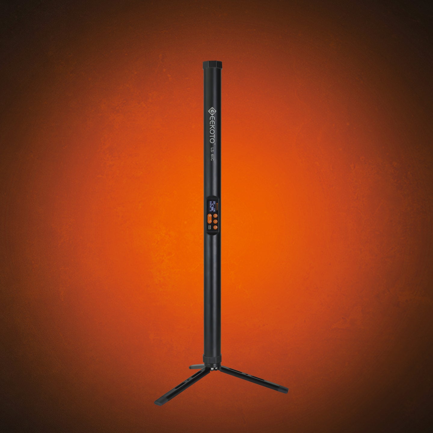 Geekoto LS60 PRO with MiniStand and mounts rear