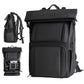 Geekoto Rogue Backpack travel-ready camera bag side view
