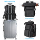 Geekoto Rogue Backpack ergonomic shoulder straps and breathable back panel